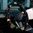 thumbnail image 6 of Christmas Tree Steering Wheel Cover, Car Wheel Cover, Steering Wheel Cover - 14.5 Inch, Printing, PVC Leather, Auto Accessories, 6 of 6