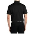 thumbnail image 2 of Yellow Rooster Mens Short Sleeve Moisture Wicking Tech Pique Polo Black XS, 2 of 4