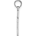 thumbnail image 2 of 14K White Gold D/C Cross Charm Made In United States k8499w, 2 of 5