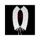thumbnail image 4 of INSPIRE CHIC Cuello falso desmontable, mini capa bordada, cuello ruff dickey falso para blusa blanca-8, 4 of 5