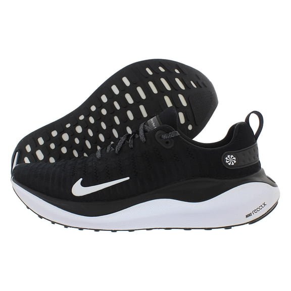 Nike Reactx Infinity Run 4 Unisex Shoes Size 10.5, Color: Black/White/Gark Grey