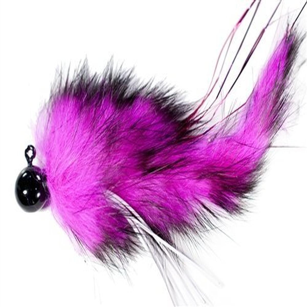 (2 pack) AEROJIG SALMON TWITCHING JIG - PNK/BLK 1/2 OZ