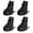 Black-XS, variant on Dog Shoes Purple XL Paw Protectors For Hot Pavement