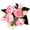 Light Pink, variant on D-GROEE 2Pcs Artificial Peony Flowers, 5 Heads Silk Peony Flowers Vivid Fake Flowers for Home Decor Bride Bouquet Table Centerpiece Decor Artificial Plants