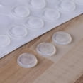 thumbnail image 3 of Self Adhesive Clear Silicone Gel Round Door Cabinet V Feet Bumper Pads R6 X2X02, 3 of 7
