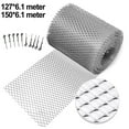 Mesh Aluminum Gutter Guard Covers Screen Protection for DIY Cutting