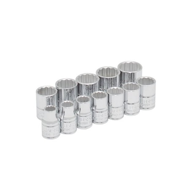 Juego De 12 Dados Métricos Urrea 3/8 52216