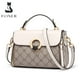 thumbnail image 2 of Bolsos bandolera de piel de PVC de FOXER, bolsos pequeños de estilo retro con diseño exclusivo, bolsos de mano femeninos, bolsos de viaje informales para mujer, 2 of 5