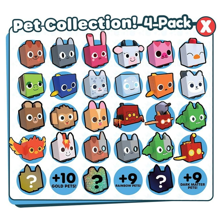 New ROBLOX Pet Simulator X Series 1 Four Egg Mystery Pack with EPIC DLC Code