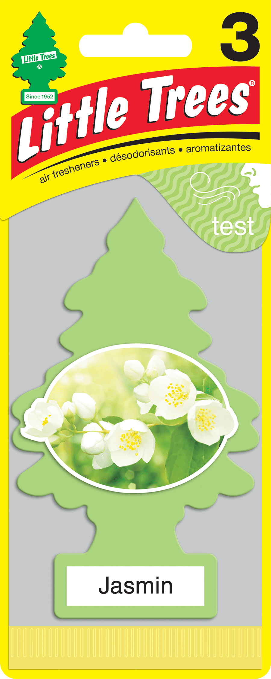 LITTLE TREES Air Freshener Jasmin 3Pack