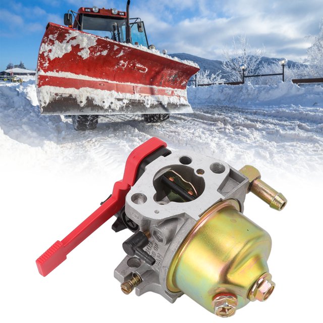 Snow Blower Carburetor, Snow Blower Replacement Carburetor Simple Installation Fine Workmanship Perfect Match with Oil Bulb for Gardening