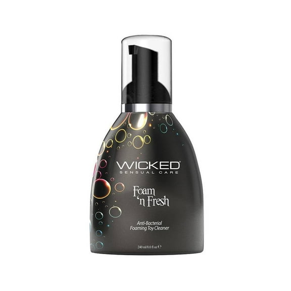 Wicked Sensual Care Foam N' Fresh Toy Cleaner Anti Bacterial Foaming Toy Cleanser 8oz