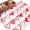 Red, variant on Area Rug 2 x 3 Ft, Valentine's Day Indoor Accent Bathroom Rugs for Kitchen/Laundry Room, Valentines Pink Love Heart Romantic Washable Non-Slip Runner Floor Mat for Entryway, Living Room