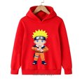 thumbnail image 3 of Sudadera con capucha de Naruto para niños, ropa informal para niños, ropa de Sonic, sudadera con capucha de dibujos animados para primavera y otoño, sudadera de Anime para niñas, camisetas de Kakashi, 3 of 5