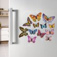thumbnail image 3 of Daboolka 12 pegatinas de pared magnéticas de PVC 3D DIY para decoración del hogar, dormitorio, refrigerador, 3 of 8