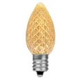 thumbnail image 4 of Novelty Lights Sun Warm White C7 LED Diamond Faceted Christmas Replacement Bulbs Dimmable 25 Pack, 4 of 6