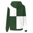 thumbnail image 5 of Timegard Plus Size Tops for Women Sweatshirt Hoodies Color Block Fall Casual Loose Pullover with Pockets, 5 of 5