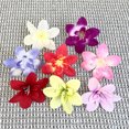 thumbnail image 2 of KAKOWELY 16 pinzas para el pelo con flores artificiales de seda, decoración de orquídeas, material para pinzas para el pelo con flores artificiales falsas., 2 of 5