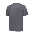 thumbnail image 5 of Workout Tops for Women Short Sleeve UPF Sun Protection Athletic T Shirts Quick Dry Tennis Yoga Running Crew Neck Tee Loose Fit Gym Tee Sports Tshirts Lightweight Training Hiking Top for Women Grey XL, 5 of 7