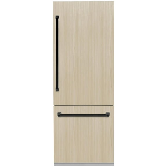 Zline Rbivz-30-Mb-Pr Autograph Edition 30" Wide 16.1 Cu. Ft. Energy Star Certified Panel