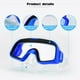 thumbnail image 4 of Niños Niños Natación Buceo Aletas de silicona Snorkel Buceo Gafas Máscara Snorkel Azul, 4 of 7