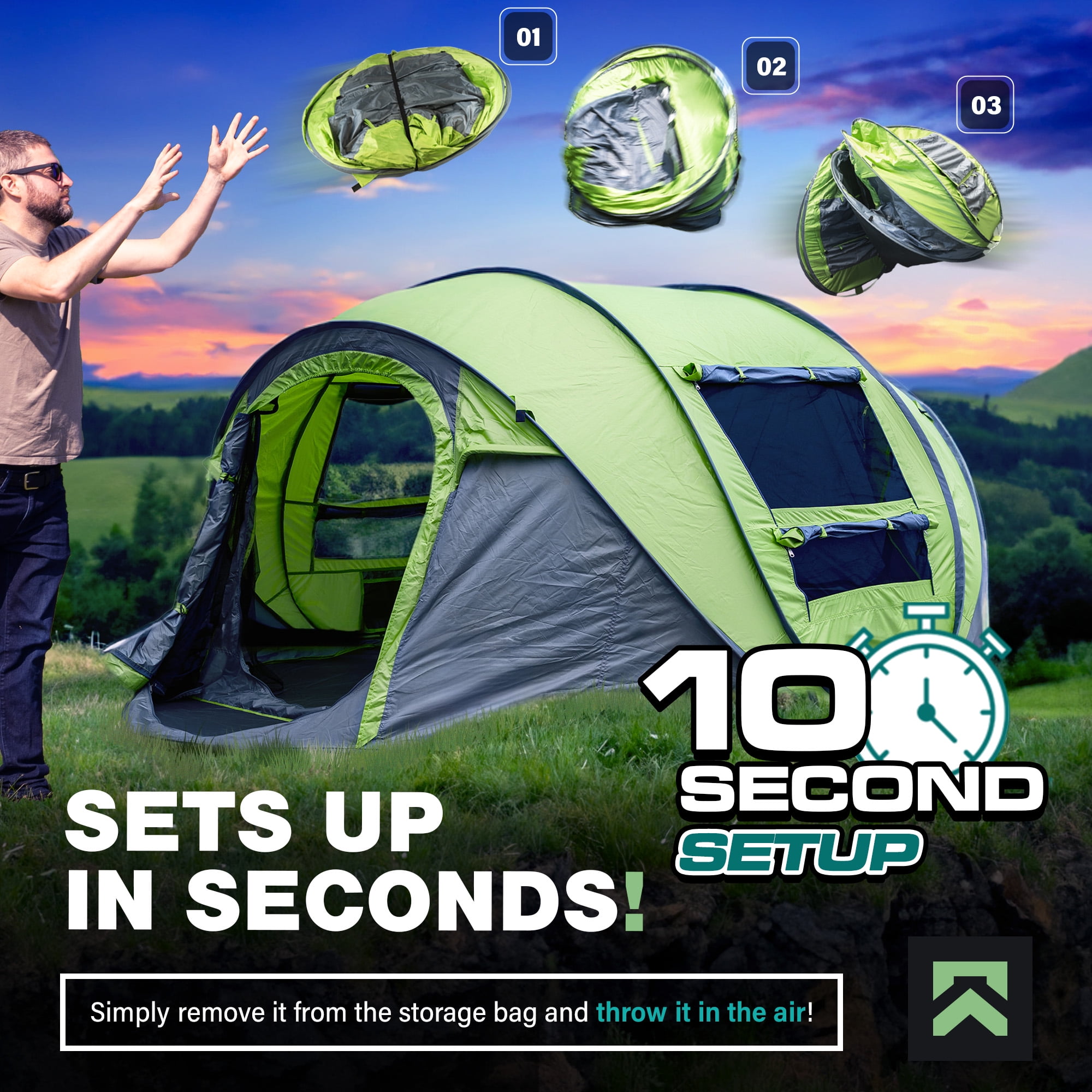 Portable pop up tents sale