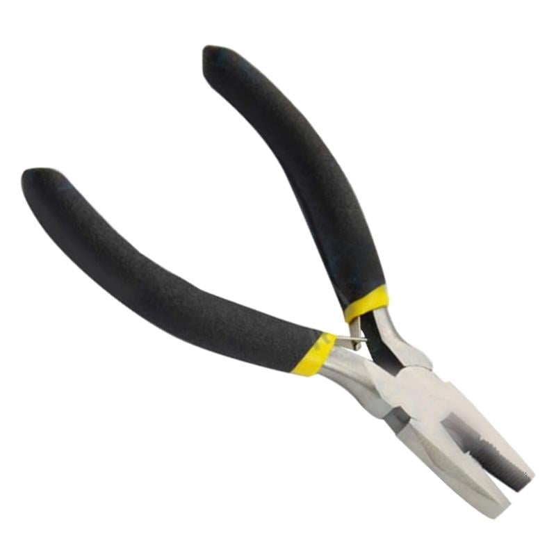 Wire End Cutting Pliers Flat Jaw Round Curved Needle Diagonal Nose Pliers Set