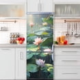 thumbnail image 3 of Self Adhesive Fridge Door Mural Sticker, Peel and Stick Removable Refrigerator Wrap Decal for Kitchen Decor, 30.3"x78.7", 3 of 6