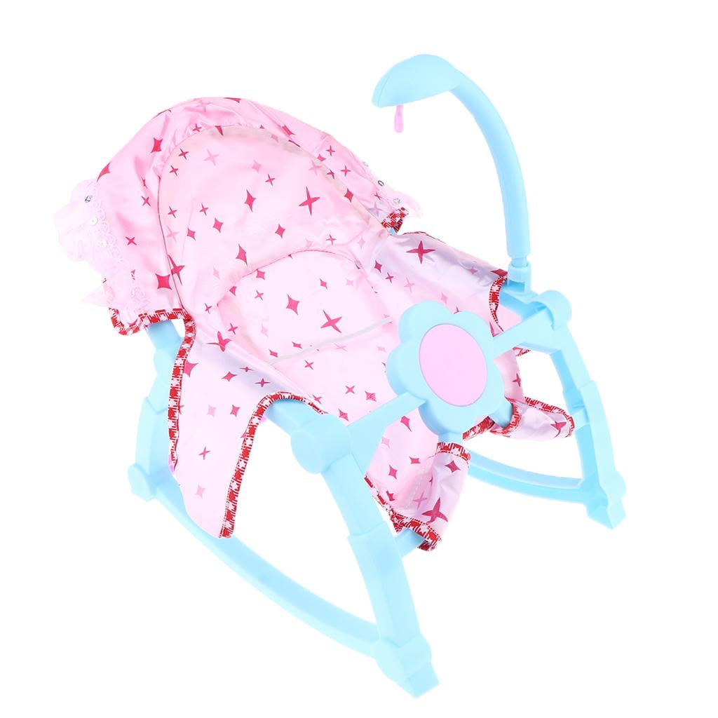 Baby Bouncer Rockers Rocking Chair for 912in Reborn Doll Furniture