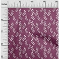 thumbnail image 1 of oneOone Velvet Dark Magenta Fabric Florals Sewing Fabric By The Yard Printed Diy Clothing Sewing Supplies 58 Inch Wide, 1 of 1