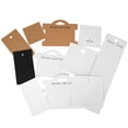 thumbnail image 2 of 50pcs Earring Paperboard Hairpin Necklace Display Cards Holder Bulk Paper Bracelet Packaging Cardboard For Diy Jewelry Making 11Fit Earrings, 2 of 6