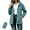 Light Blue, variant on Zylanna Women Packable Rain Jackets Windbreaker, with Pockets Waterproof Adjustable Hem & Hooded Lightweight Travel Outdoor Casual Daily Raincoat Dark Gray