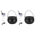 thumbnail image 4 of maskred Safe To Halloween Mist Maker With Changing LED Light For Kids Parties Easy To Plastic silver EU Plug 2Set, 4 of 6