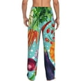 thumbnail image 3 of Haiem Vegetable Men's Pajama Pants Ultra Lightweight Pjs Bottoms Sleepwear Bottom Pants with Pocket Drawstring-Large, 3 of 9