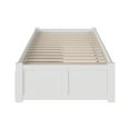 thumbnail image 2 of Concord Platform Bed with Flat Panel Foot Board and 2 Urban Bed Drawers, Multiple Colors, Multiple Sizes, 2 of 7
