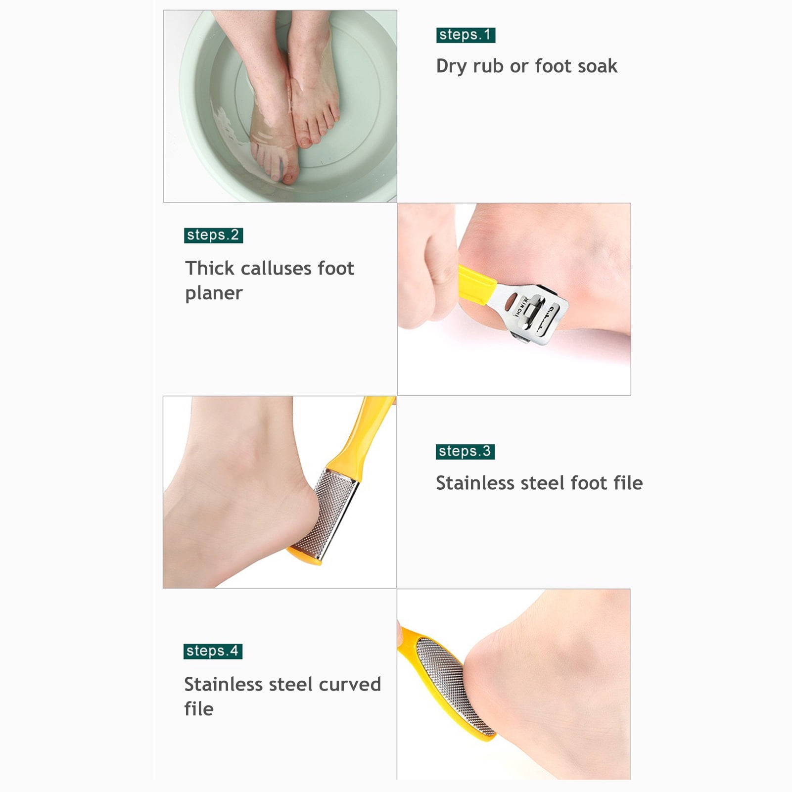 Electric Rechargeable Foot Grinder Digital Display Callus Remover Feet Pedicure Tools Set Remove Dead Skin