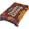 thumbnail image 5 of SKYSONIC Thanksgiving Pumpkin Tablecloth Waterproof Washable Polyester Square Table Cover Durable Tablecloth for Kitchen Dining Table Party Decor (60 X 90 Inch), 5 of 7