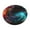 12 inch, variant on Gukieu Neon Spectrum Cat Portrait Print Round Chair Cover, Dust-proof and Non-slip Bar Chair Protective Cover, Suitable for Bars, Restaurants, Offices-12 inch