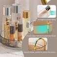 thumbnail image 4 of Organizador de maquillaje giratorio UNICOMVSX para tocador Smoky Grey, 4 of 9
