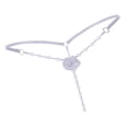thumbnail image 2 of s de Braguitas Eróticas Sin Entrepierna Slip con Tirantes Ajustables Bikini para Mujeres Lencería Salvador G String Thong Bragas, 2 of 7