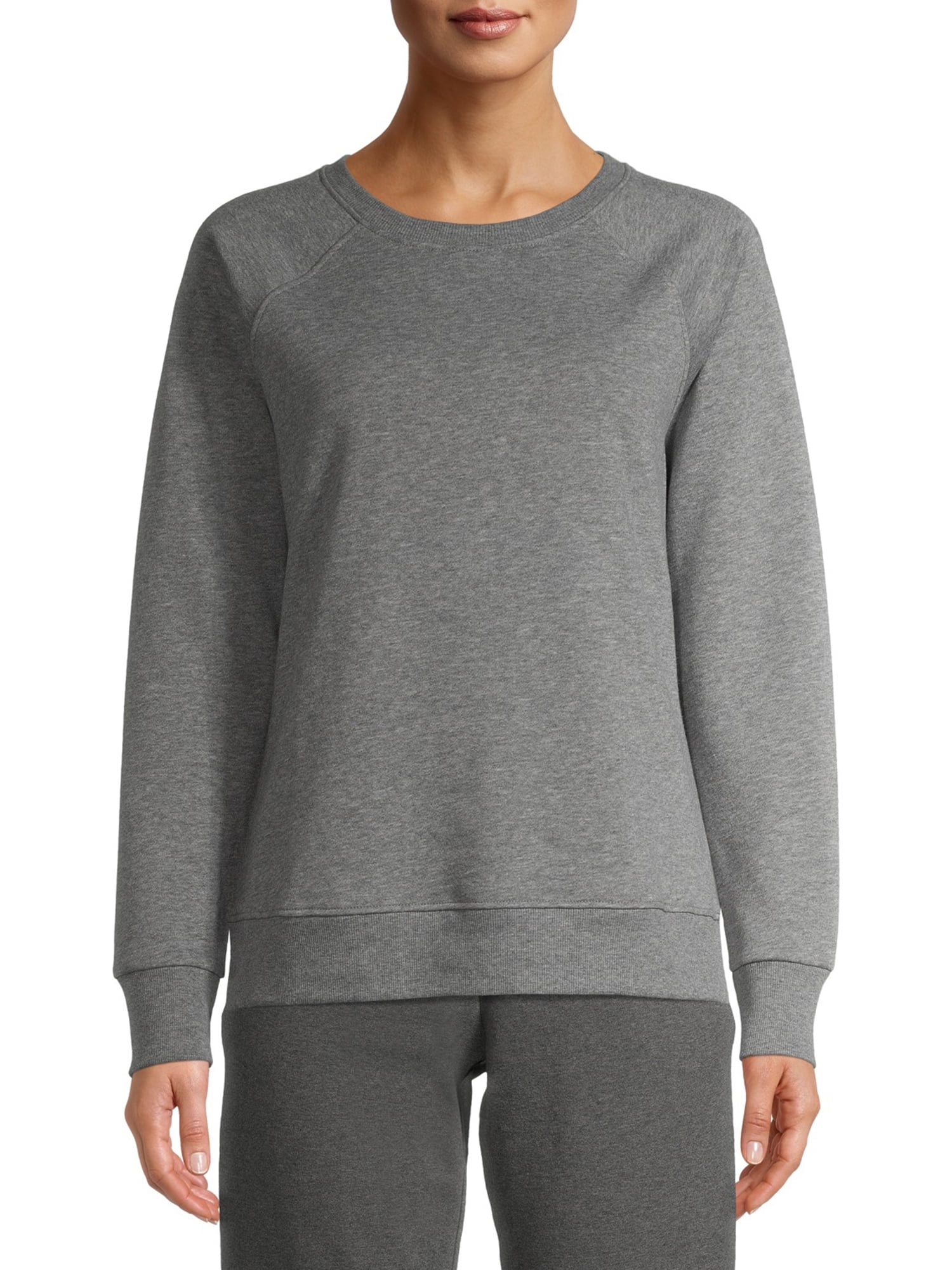 Time and tru fleece crew Clearance