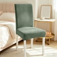thumbnail image 5 of Dmlowu Stretch Chair Covers for Dining Chairs, Thick Knit Seat Covers for Restaurant Kitchen Home, Washable Removable, One Size fits 17.7-21.6 inches, 5 of 6