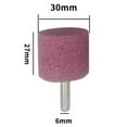 thumbnail image 1 of 1Pcs Tête de Polissage Roue Tête Abrasive Montée pour Outil Rotatif Tige 6Mm, 1 of 9