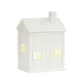 thumbnail image 2 of CUITING Christmas Miniature Porcelain Village Tabletop Figurine LED Porcelain House Village House For Xmas Figurine Village  Office Decor Men  Graduation Party Decorations, 2 of 4