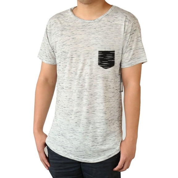 Beautiful Giant Men's Short Sleeve T-Shirts Solid Color Crew Neck Tee