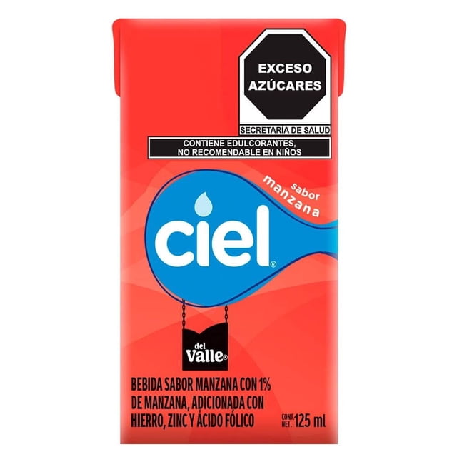 Bebida Ciel mini sabor manzana 125 ml