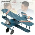 thumbnail image 3 of TOPINCN Vintage Airplane Decor Mini Small Model Plane for Decoration Photography Prop Retro Craft Ornament, 3 of 7