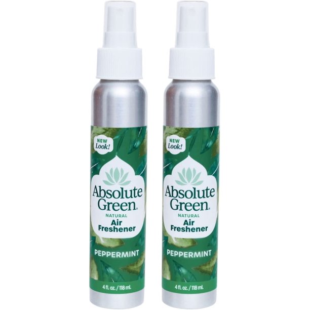 Absolute Green 100 Natural Air Freshener Room Spray, NonToxic, Eco