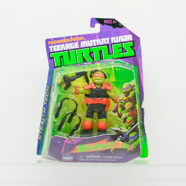 Playmates Mutant s Stealth Tech Shredder Leonardo Rafael Action Figure Desktop Ornament Collectible Kid Gift