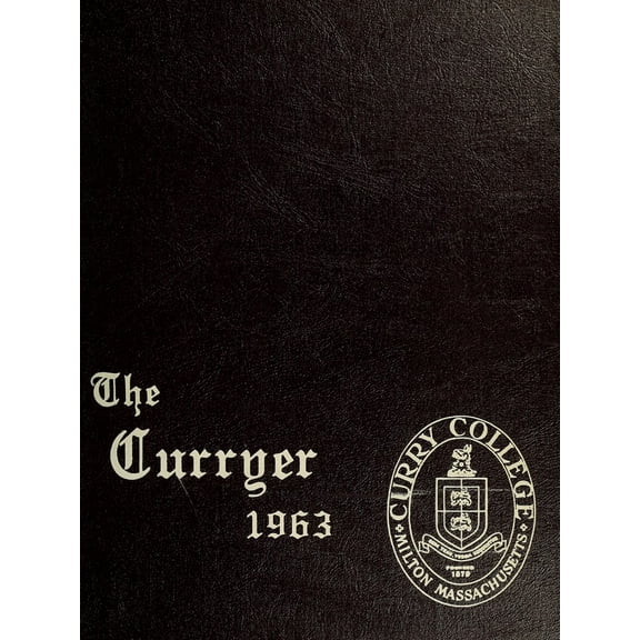 (Custom Reprint) Yearbook: 1963 Curry College - Curryer Yearbook (Milton, MA)